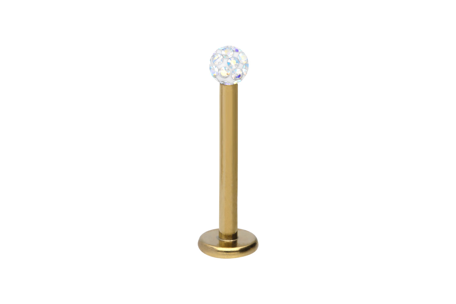 Titan Labret Piercing EPOXY-KUGEL